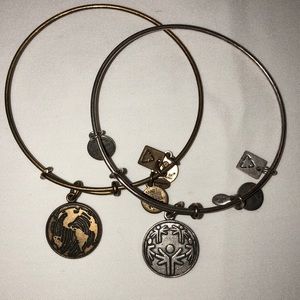 Alex and Ani Bracelet set